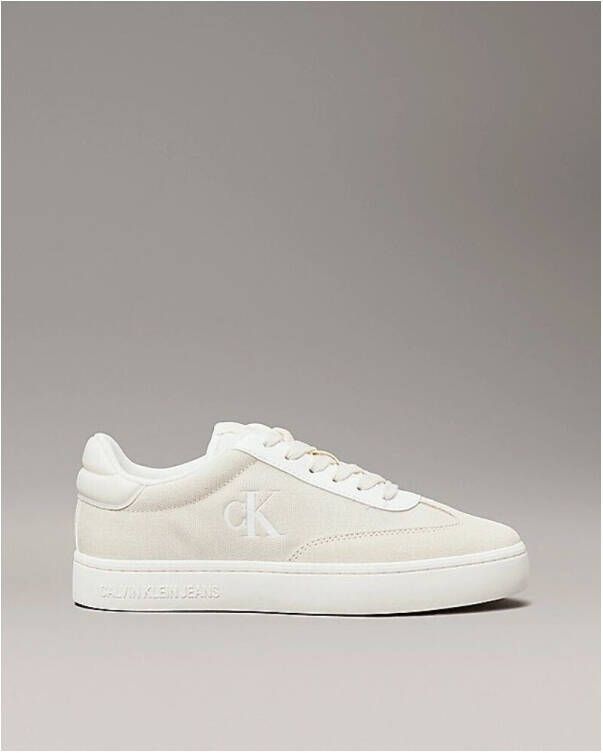 Calvin Klein Sneakers CLASSIC CUPSOLE LOW MIX MG WN veterschoenen vrijetijdsschoen lage schoen met logo-opschrift aan de zijkant