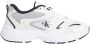 Calvin Klein Jeans Witte sportieve synthetische sneakers voor vrouwen Multicolor Dames - Thumbnail 12