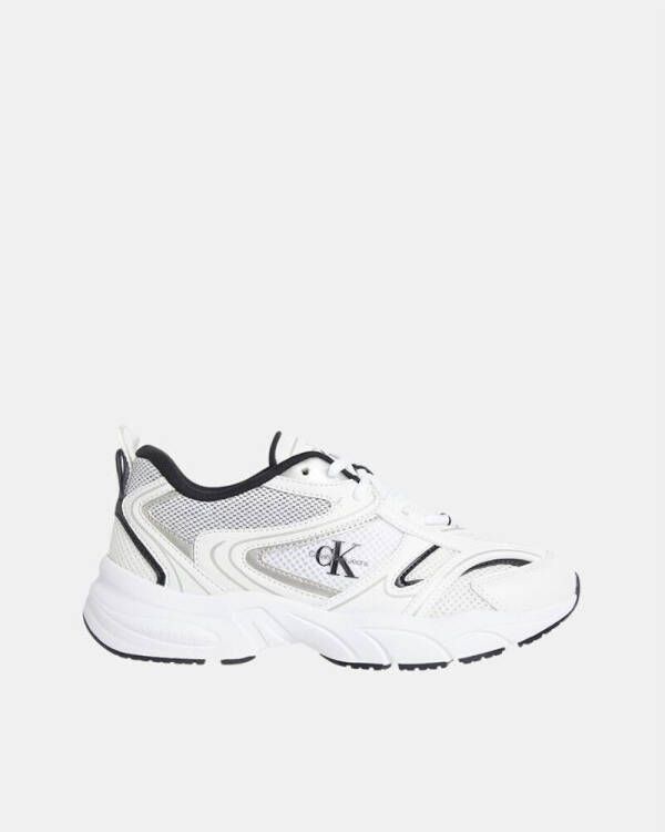 Calvin Klein Jeans Witte sportieve synthetische sneakers voor vrouwen Multicolor Dames - Foto 3