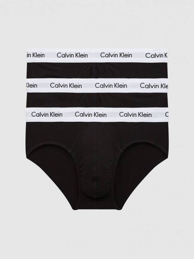 Calvin Klein Jeans Sportschoenen 0000U2661G BRIEF 3 PACK-001 BLACK