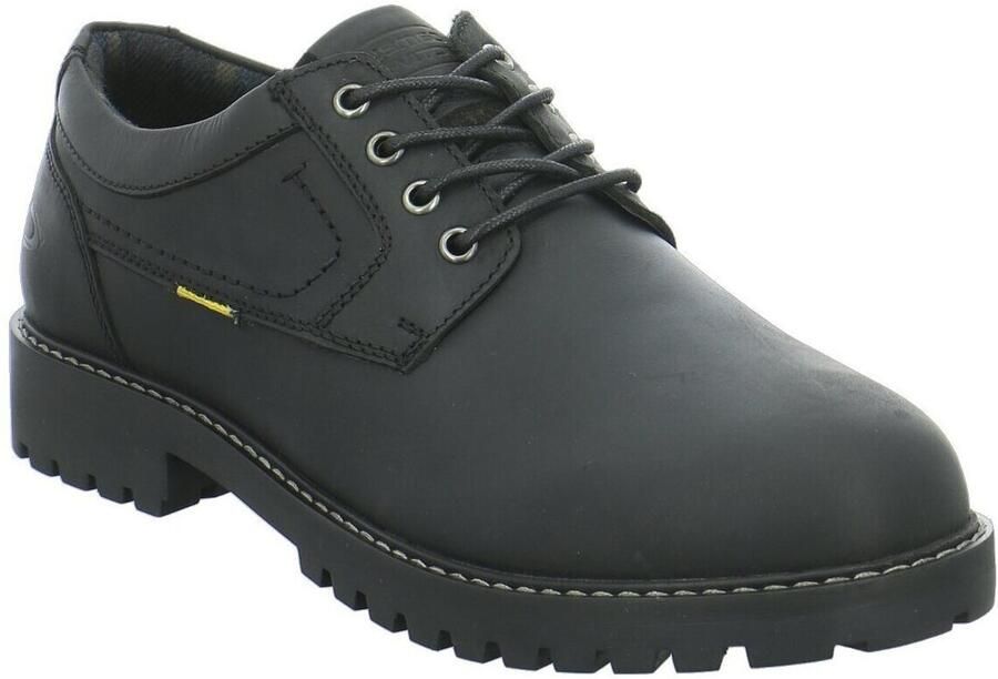 Camel Active Derby shoes van echt leer Maat menswear-41 Zwart