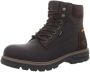 Camel Active Hoge laars van nubuckleer Maat menswear-41 Chocolade - Thumbnail 2