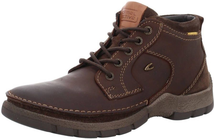 Camel active Veterschoenen Vrijetijdslaarzen winterlaarzen veterschoenen met profielzool