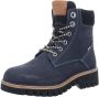 Camel Active ISA Laars van echt leer Maat womenswear-36 Navy - Thumbnail 2