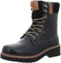 Camel Active ISA Laars van echt leer Maat womenswear-37 Zwart - Thumbnail 2