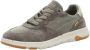 Camel Active Canvas sneakers met lederen afwerking Maat menswear-41 Khaki - Thumbnail 2