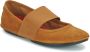 Camper Right Nina Ballerinas Damen Medium Bruin - Thumbnail 3