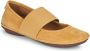 Camper Ballerina's Rechts Nina 21595 Nubuck Bruin Dames - Thumbnail 2