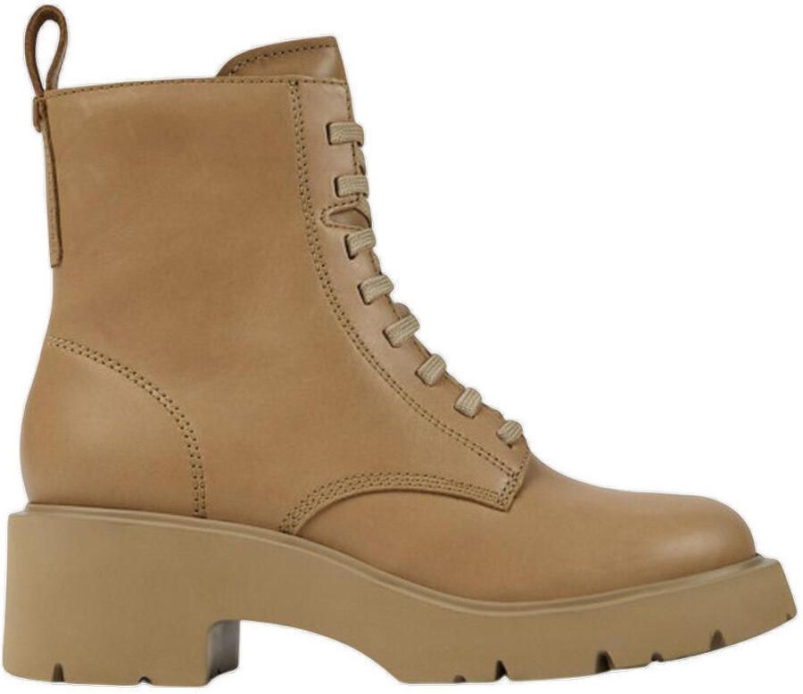 Camper Milah Chunky Sole Enkellaarzen Beige Dames - Foto 2