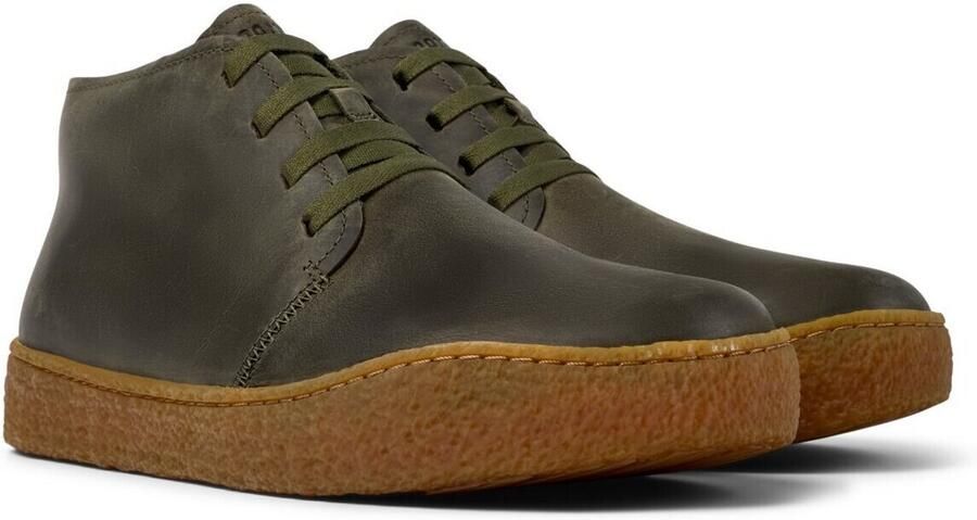 CAMPER Veterboots 'Peu Terreno' karamel donkergroen - Foto 2