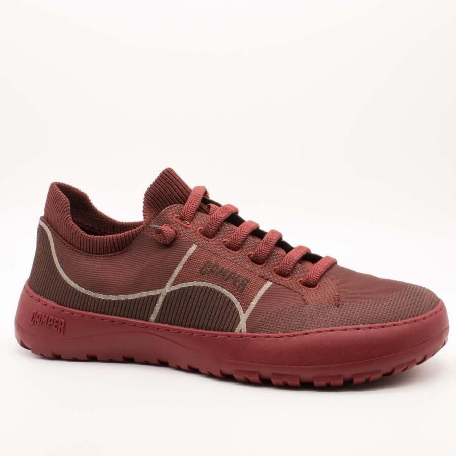 CAMPER Sneakers laag ' Peu Serra ' bruin bourgogne
