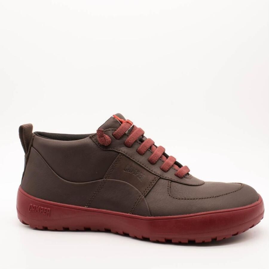 CAMPER Sneakers hoog ' Peu Serra ' donkerbruin