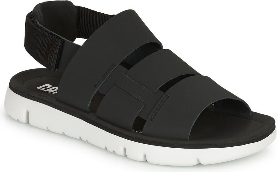 Camper Platte sandalen Hello Negro OrugaS.Negro-Bio Houston