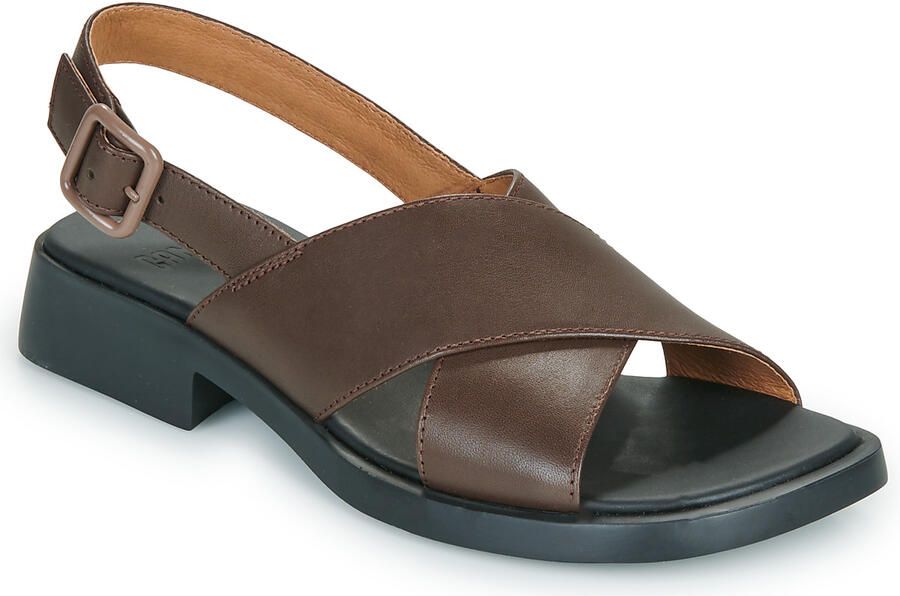 Camper Bruine Dana Leren Sandalen - Foto 2