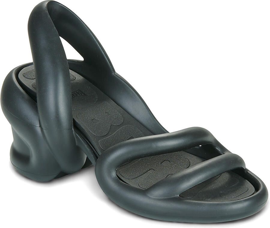 Camper Zwarte Platte Sandalen Vrouwen Comfortabel Stijlvol - Foto 3