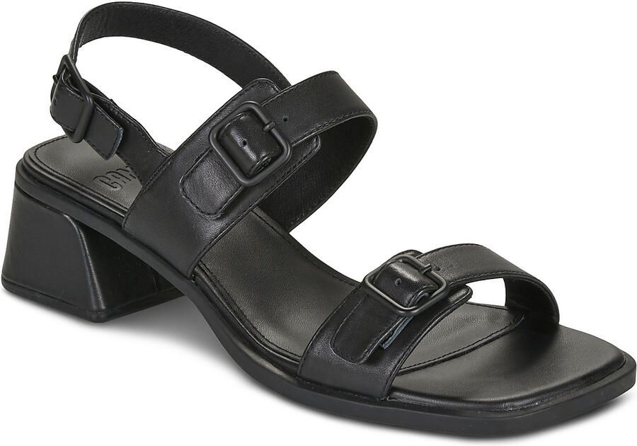 Camper Zwarte Kora Lage Hak Sandaal - Foto 2