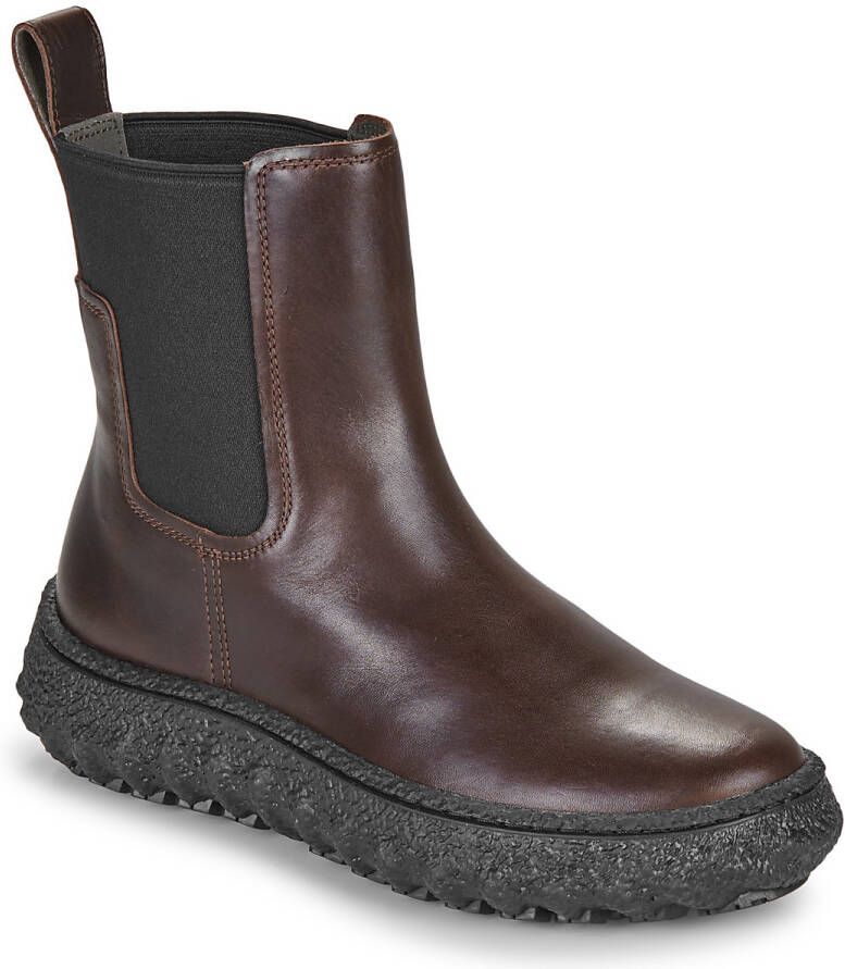 Camper Ground Enkellaarsjes Damen Donkerbruin - Foto 2