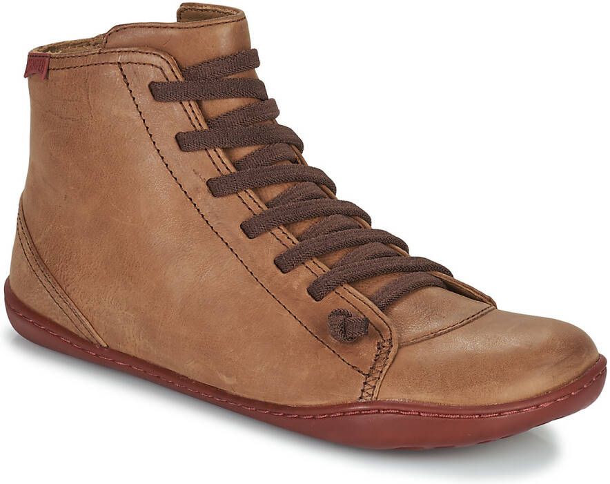 Camper Schoen geïnspireerd door blootsvoets lopen met 360° stiksels Brown Dames - Foto 3