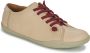 Camper Dames Barefoot Leren Sneakers Beige Dames - Thumbnail 2