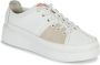 Camper Iconische Twins Leren Sneakers voor Dames White Dames - Thumbnail 2