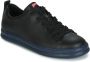 Camper Zwarte Leren Runnersneakers Black Heren - Thumbnail 2