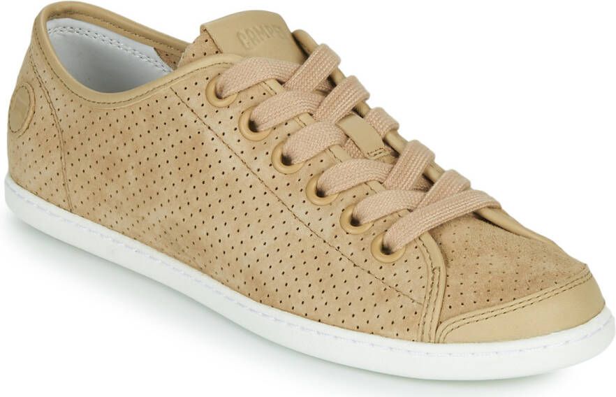 Camper Trainers UNO 21815 Nubuck Beige Dames - Foto 3
