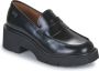 Camper Milah Moccasin Zwarte Leren Loafers Black Dames - Thumbnail 2