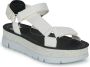 Camper Stijlvolle witte platte sandalen White Dames - Thumbnail 2