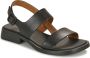 Camper Zwarte platte sandalen voor vrouwen Black Dames - Thumbnail 2