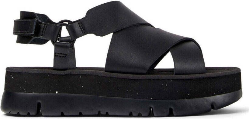 Camper Stijlvolle Platte Sandalen voor Vrouwen Black Dames - Foto 7