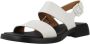 Camper Stijlvolle Platte Sandalen voor Vrouwen White Dames - Thumbnail 16