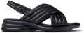 Camper Spiro Sandalen Damen Zwart - Zwart