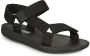 Camper Zwarte Casual Open Sandalen Heren Platte Sandalen Black Heren - Thumbnail 4