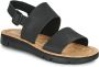 Camper Zwarte Oruga Sandalen Black Dames - Thumbnail 2