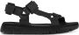Camper Zwarte Casual Platte Sandalen voor Mannen Black Heren - Thumbnail 2