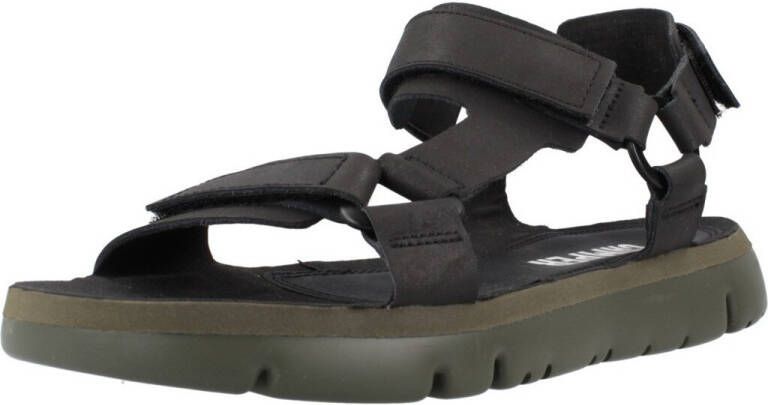 Camper Stijlvolle platte sandalen in zwart Black Heren - Foto 5