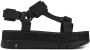 Camper Stijlvolle platte sandalen in zwart en oranje Black Dames - Thumbnail 18