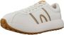 Camper Witte Casual Textiel Sneakers met Rubberen Zool White Heren - Thumbnail 10