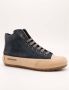 Candice Cooper Leather and velour ankle sneakers Plus Blue Dames - Thumbnail 2