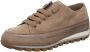 Candice Cooper Buffed leather and suede sneakers Janis Strip Chic Gray Dames - Thumbnail 3