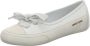 Candice Cooper Buffed leather ballet flats Candy BOW White Dames - Thumbnail 2
