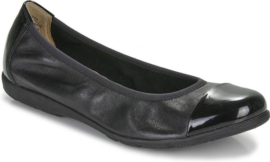 Caprice Ballerina's Loafer slipper feestdagsschoen met lakdetails - Foto 2