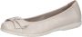 Caprice Beige Casual Closed Ballerinas Beige Dames - Thumbnail 3