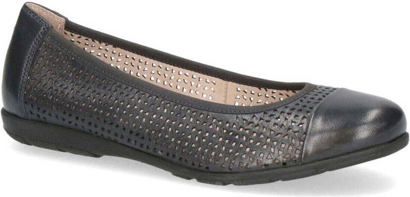 Caprice Ballerina's slipper comfortabele schoen instapschoen met perforatie - Foto 2