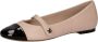 Caprice Ballerina's met riempje comfort schoen business schoen flats met klittenbandriempjes - Thumbnail 3