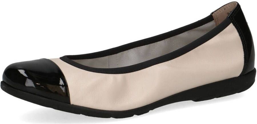 Caprice Ballerina's Loafer slipper feestdagsschoen met lakdetails - Foto 3