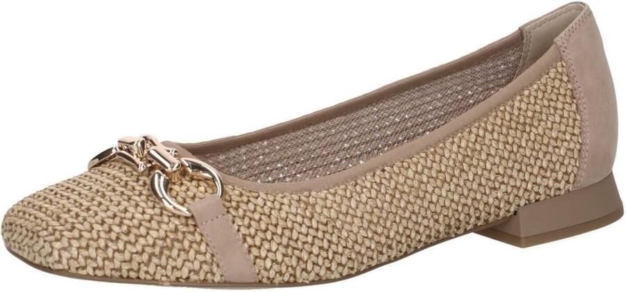 Caprice Ballerina's blokhak comfortabele schoen business schoen met sieraandeel - Foto 3