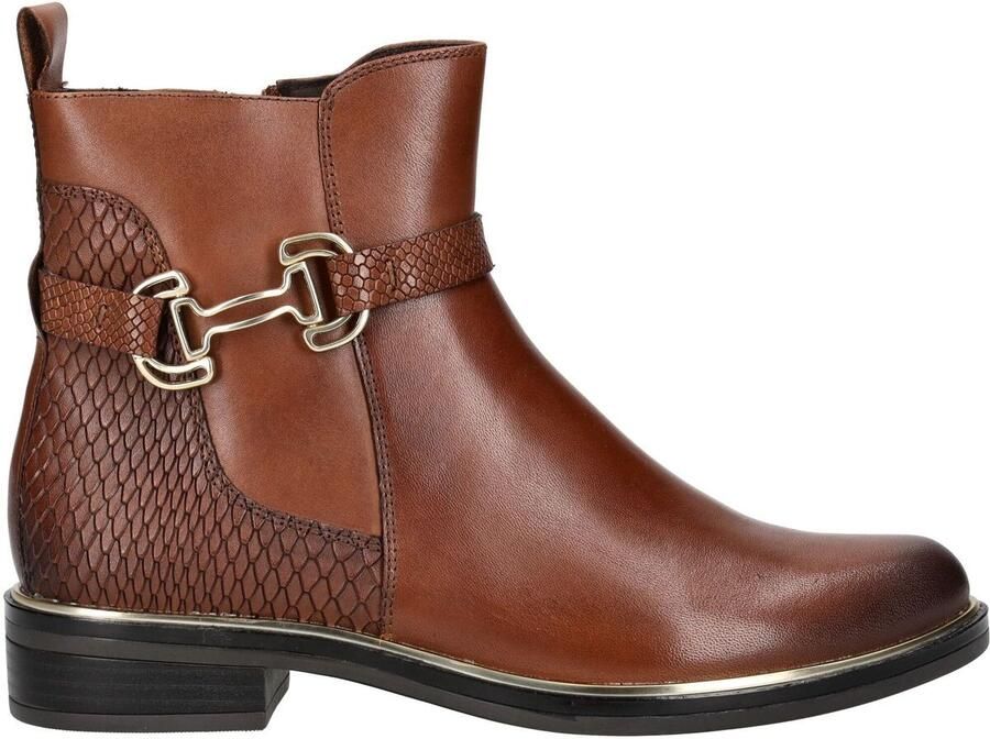 Caprice Laarsjes blokhak zakelijke schoen laarzen met edel sierstuk - Foto 2