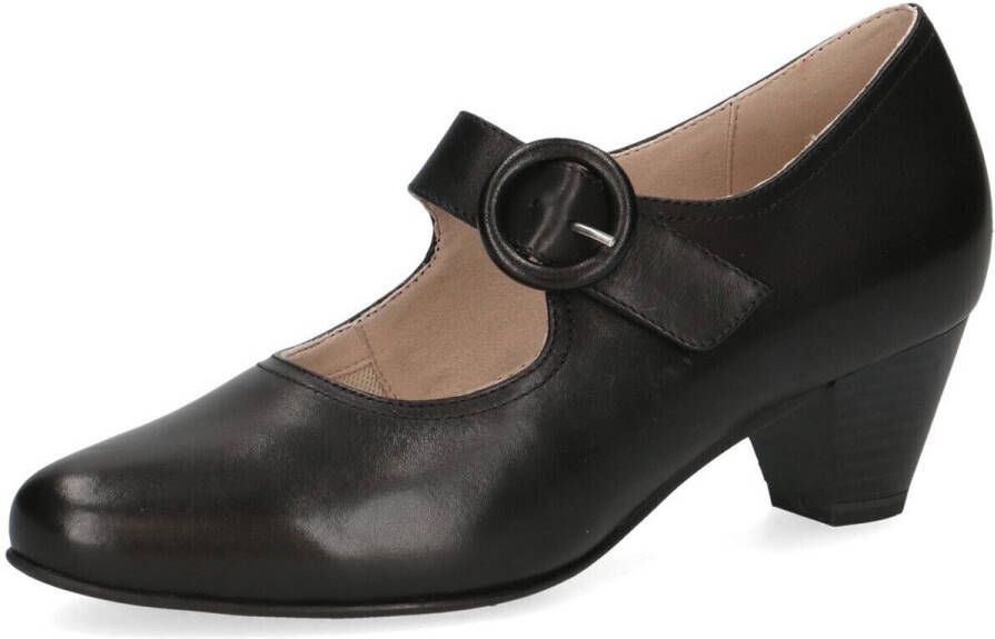 Caprice Gesppumps avondschoen feestelijke schoen trechterhak met klittenband - Foto 3