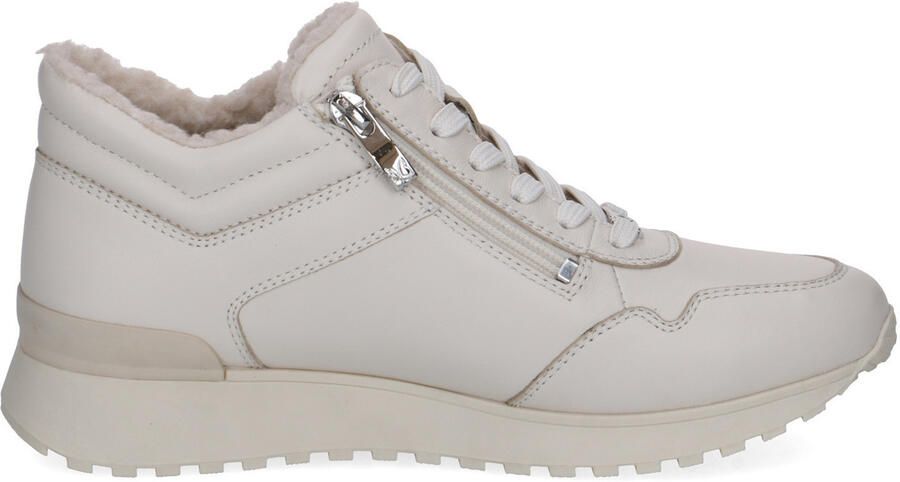 Caprice Sneakers met sleehak winterlaarzen veterschoenen high-top sneaker in comfortabele breedte